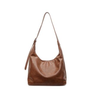 Minimalist, Fashionable Vintage Soft-Pack Shoulder Bag