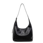 Minimalist, Fashionable Vintage Soft-Pack Shoulder Bag