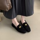 Suede Fashion Loafers Flat Shoes