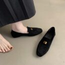 Suede Fashion Loafers Flat Shoes