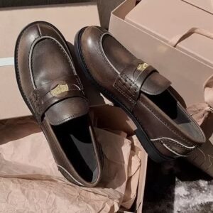 New Leather Vintage Loafers