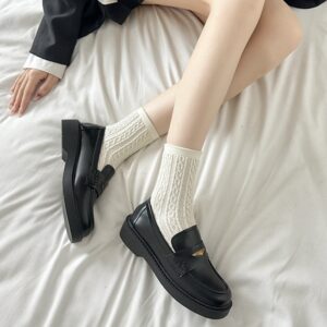 Genuine Leather British-Style Loafers
