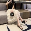 Elegant French-Style High-Heel Sandals