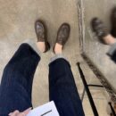Leather Vintage British-Style Loafers